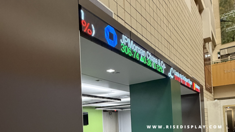 Cleveland State University 64 Pixel Finance Ticker